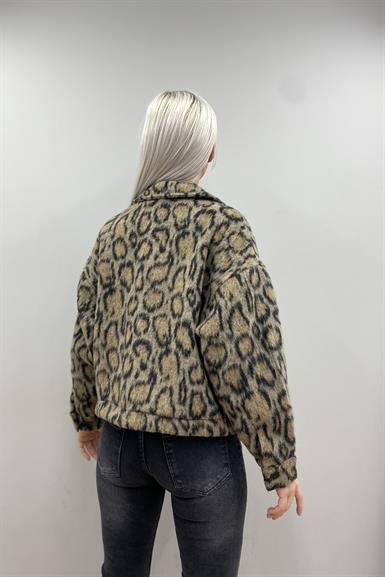 LEOPAR DESEN CEKET