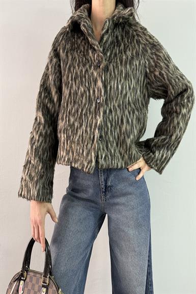 SAKALLI LEOPAR CEKET