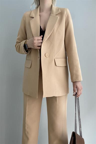 TEK DÜĞME BLAZER CEKET