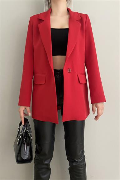TEK DÜĞME BLAZER CEKET