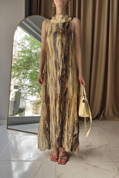 DESENLİ ELBİSE