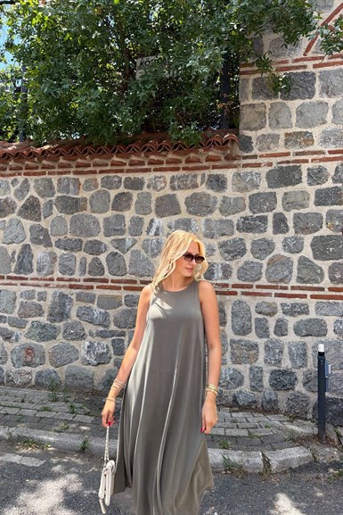 KALIN ASKILI MODAL ELBİSE