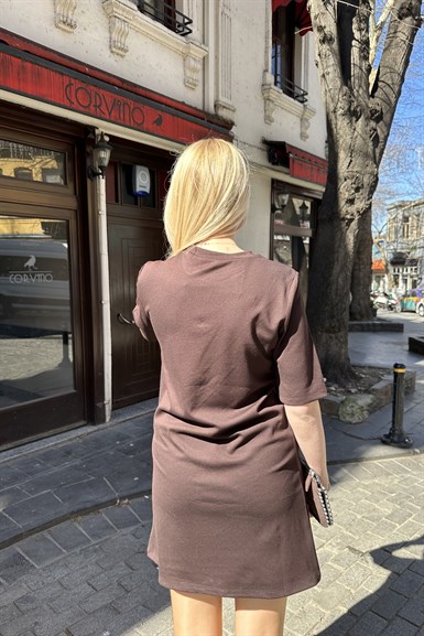 TAŞ DETAY ELBİSE