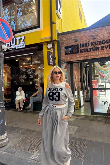 KAŞKORSE DETAYLI EŞOFMAN