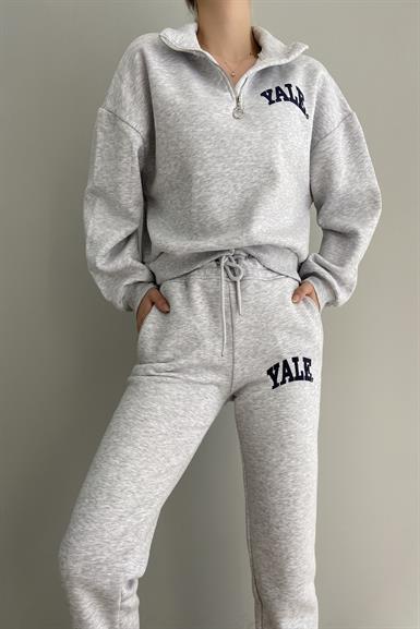 YALE BASKILI ALT EŞOFMAN