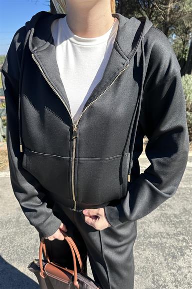 KANGURU CEPLİ KAPŞONLU SWEAT PANTOLON TAKIM