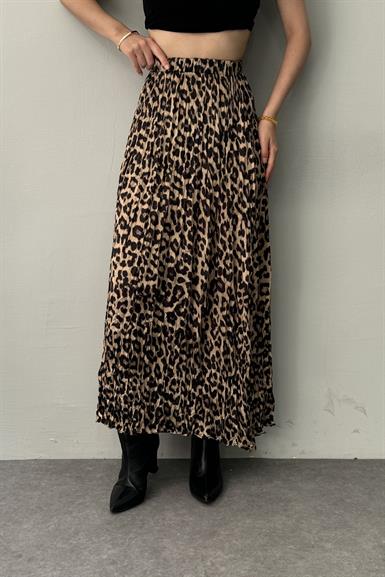 LEOPAR DESEN KRAŞ ETEK