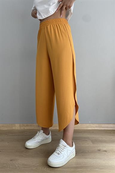OVAL PAÇA YIRTMAÇLI PANTOLON