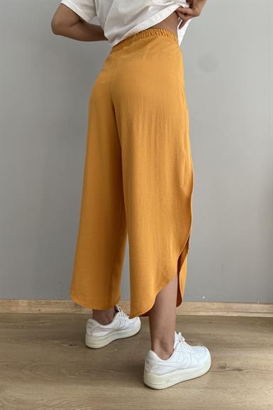 OVAL PAÇA YIRTMAÇLI PANTOLON