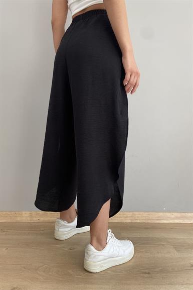 OVAL PAÇA YIRTMAÇLI PANTOLON