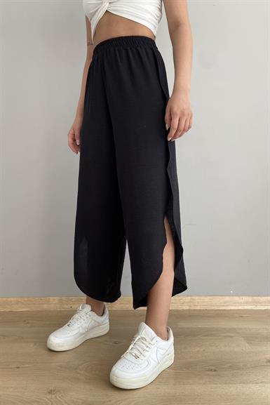 OVAL PAÇA YIRTMAÇLI PANTOLON