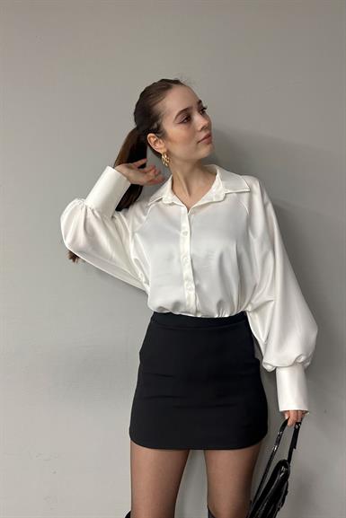 REGLAN KOL SATEN GÖMLEK