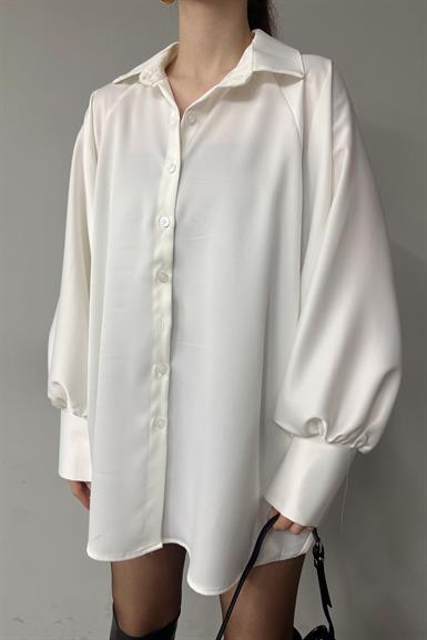 REGLAN KOL SATEN GÖMLEK