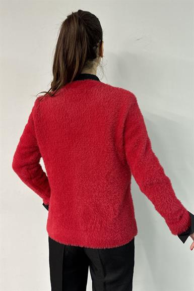 ANGORA KALP DÜĞME DETAY HIRKA