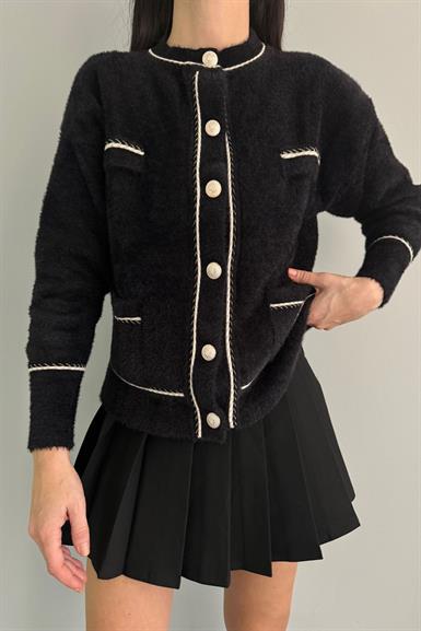 ANGORA SİM ŞERİTLİ HIRKA