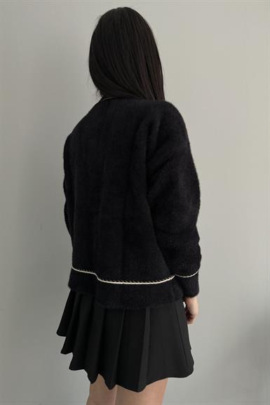 ANGORA SİM ŞERİTLİ HIRKA
