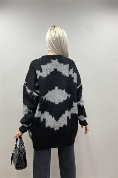 DESENLİ ŞARDONLU HIRKA