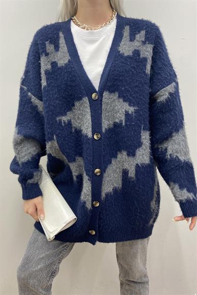DESENLİ ŞARDONLU HIRKA
