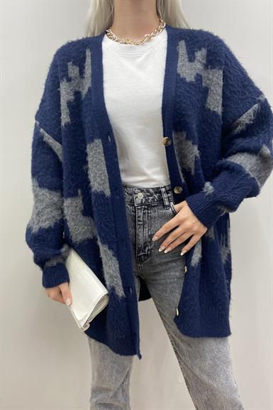 DESENLİ ŞARDONLU HIRKA