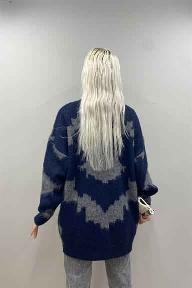 DESENLİ ŞARDONLU HIRKA