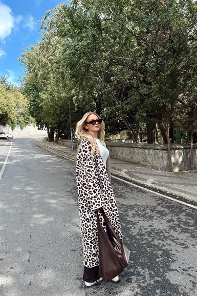 LEOPAR DESEN UZUN HIRKA