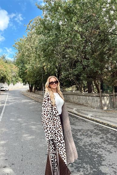 LEOPAR DESEN UZUN HIRKA