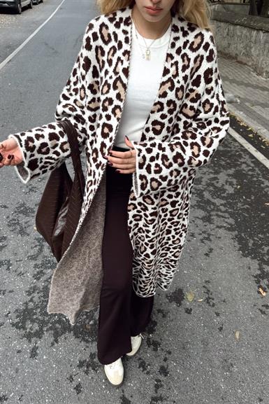 LEOPAR DESEN UZUN HIRKA