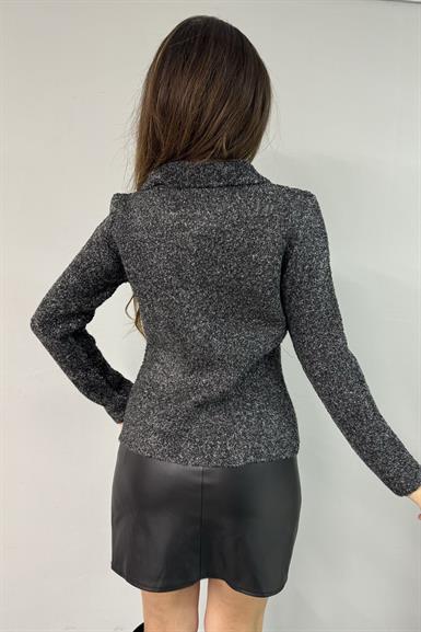 POLO YAKA DÜĞMELİ CEPLİ TRIKO HIRKA