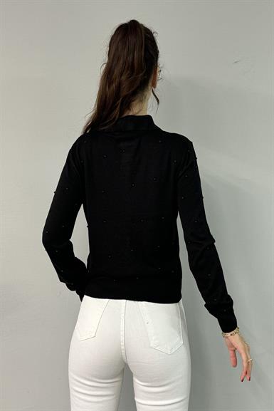 POLO YAKA İNCİ DETAY TRIKO