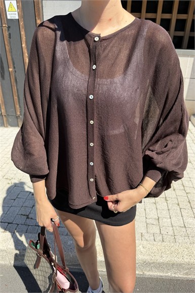 TRANSPARAN PELERİN HIRKA