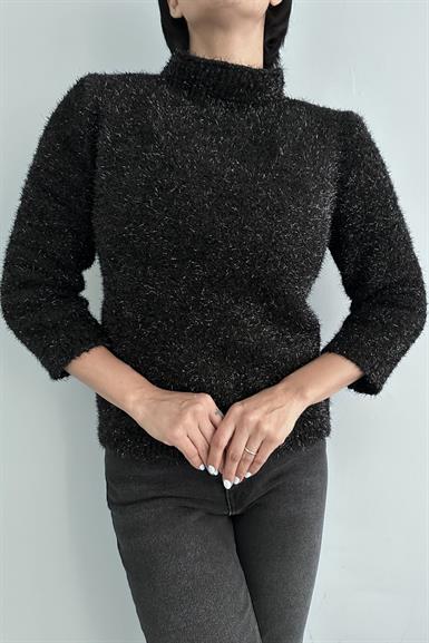 DİK YAKA SİMLİ TRIKO