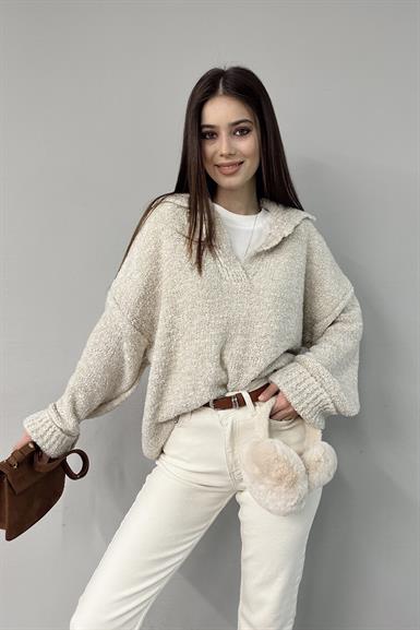 POLO YAKA BUKLET TRIKO KAZAK