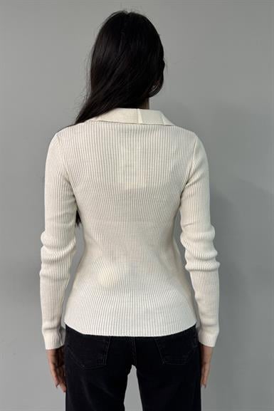 POLO YAKA FİTİLLİ TRIKO KAZAK