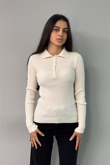 POLO YAKA FİTİLLİ TRIKO KAZAK