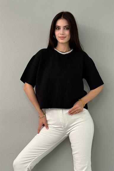 YAKA TAŞLI TRIKO