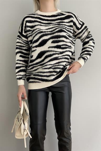 ZEBRA DESEN KAZAK