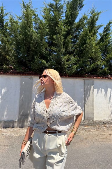 TAŞ DETAY KİMONO