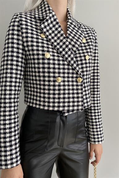 KRUVAZE CROP EKOSE CEKET