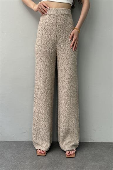 BEL LASTİKLİ ASTARLI TRIKO PANTOLON