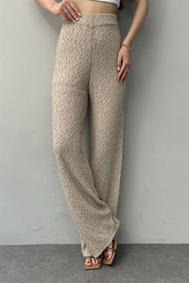 BEL LASTİKLİ ASTARLI TRIKO PANTOLON