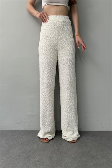 BEL LASTİKLİ ASTARLI TRIKO PANTOLON