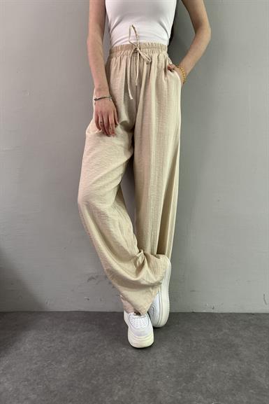 BEL LASTİKLİ ÇLK KUMAŞ PANTOLON
