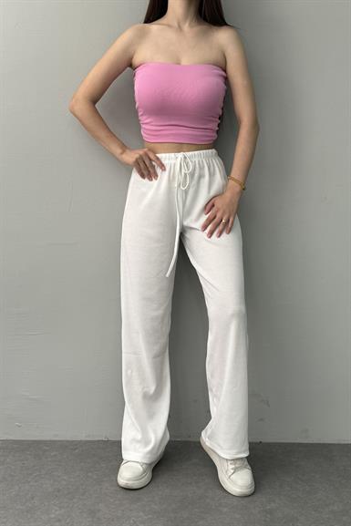 BEL LASTİKLİ ÖRME PANTOLON
