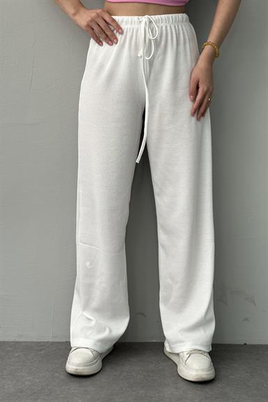 BEL LASTİKLİ ÖRME PANTOLON