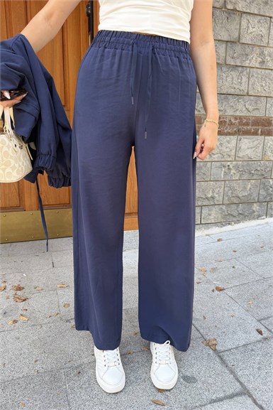 BEL LASTİKLİ OVERSİZE PANTOLON