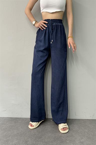 BELİ LASTİKLİ BOL PAÇA PANTOLON