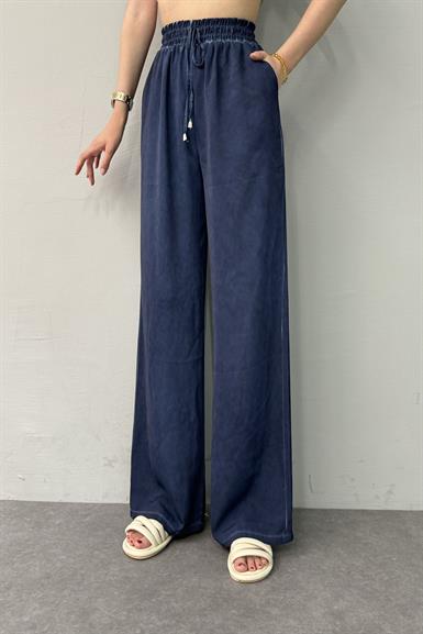 BELİ LASTİKLİ BOL PAÇA PANTOLON