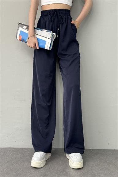 BELİ LASTİKLİ BOL PANTALON