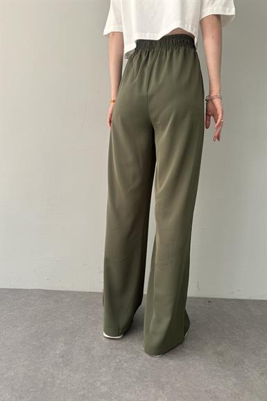 BELİ LASTİKLİ BOL PANTALON
