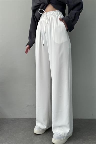 BELİ LASTİKLİ BOL PANTALON